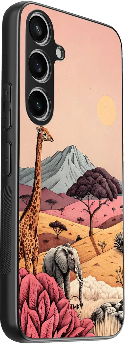 Casevibes Samsung Galaxy A35 Hoesje - Safari - Multi - TPU