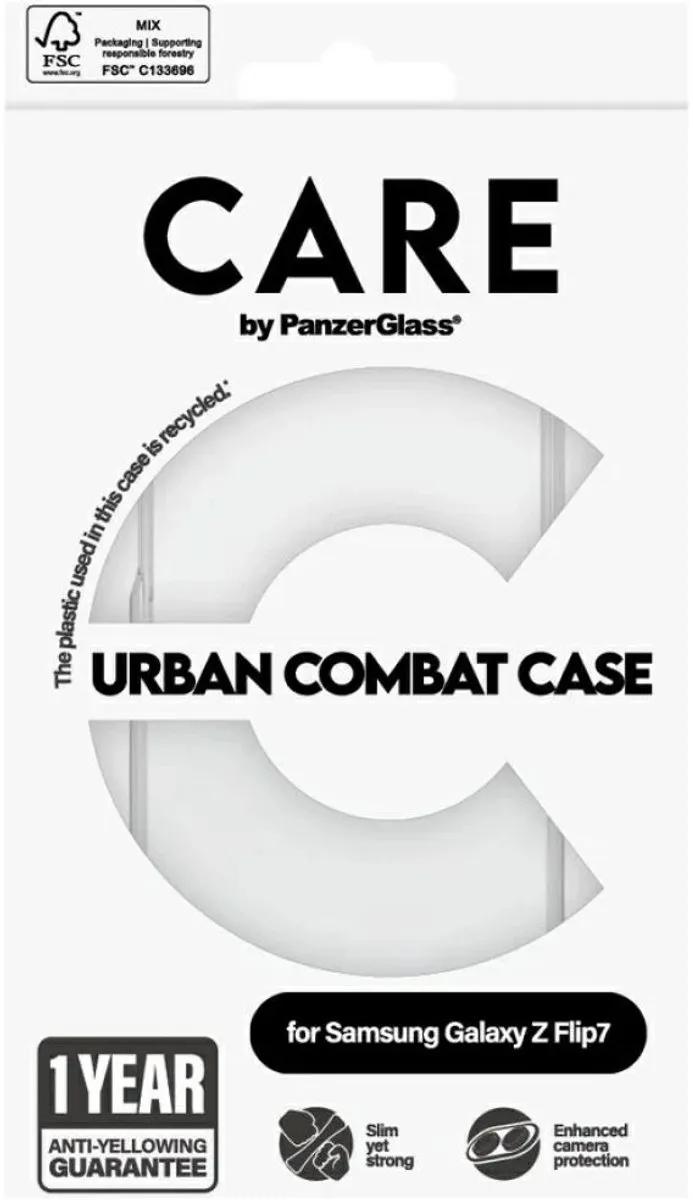 PanzerGlass Case Care Van Flagship Urban Combat 5715685026416 - Zwart