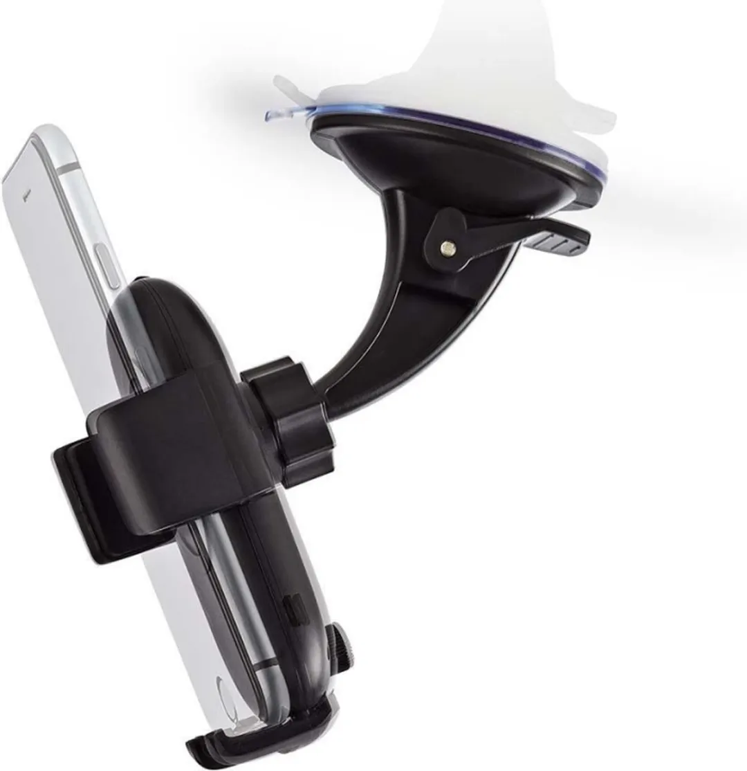 Nedis Draadloze Autolader 10W - Micro-USB kabel - Zwart