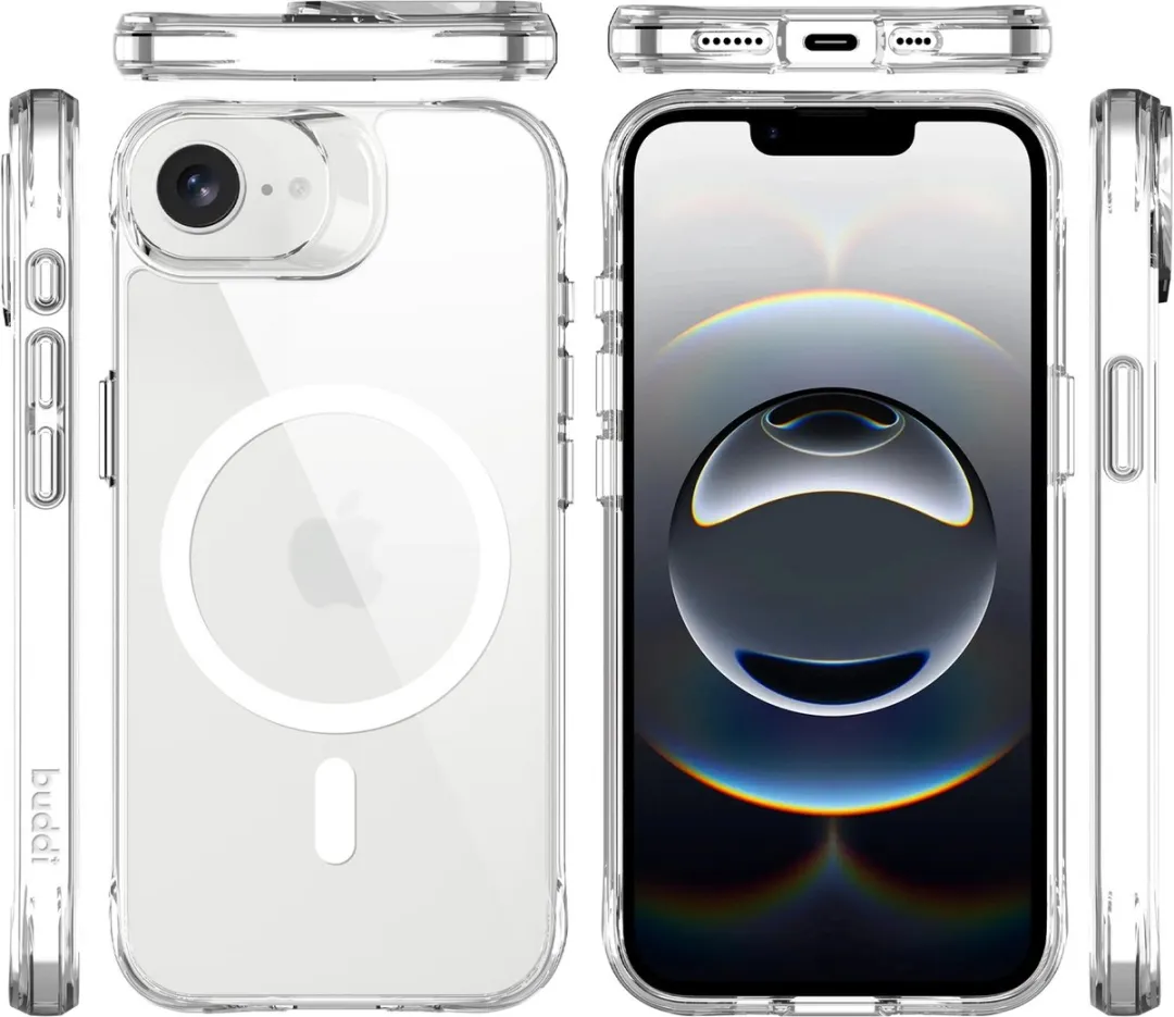 Buddi Core Hoesje iPhone 16/17 - MagSafe - Transparant - afbeelding 6 van 6