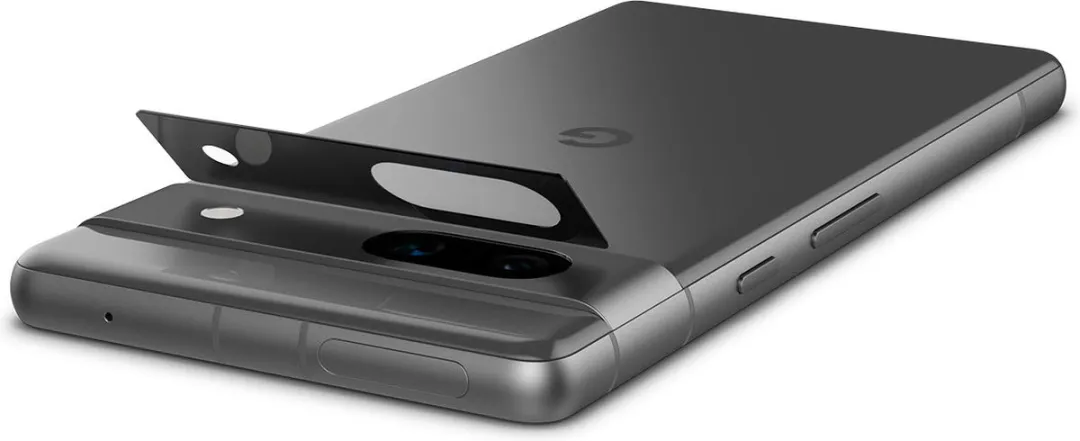 Spigen OPTIK.TR EZ.FIT Cameralensglas - 2 Stuks - Zwart