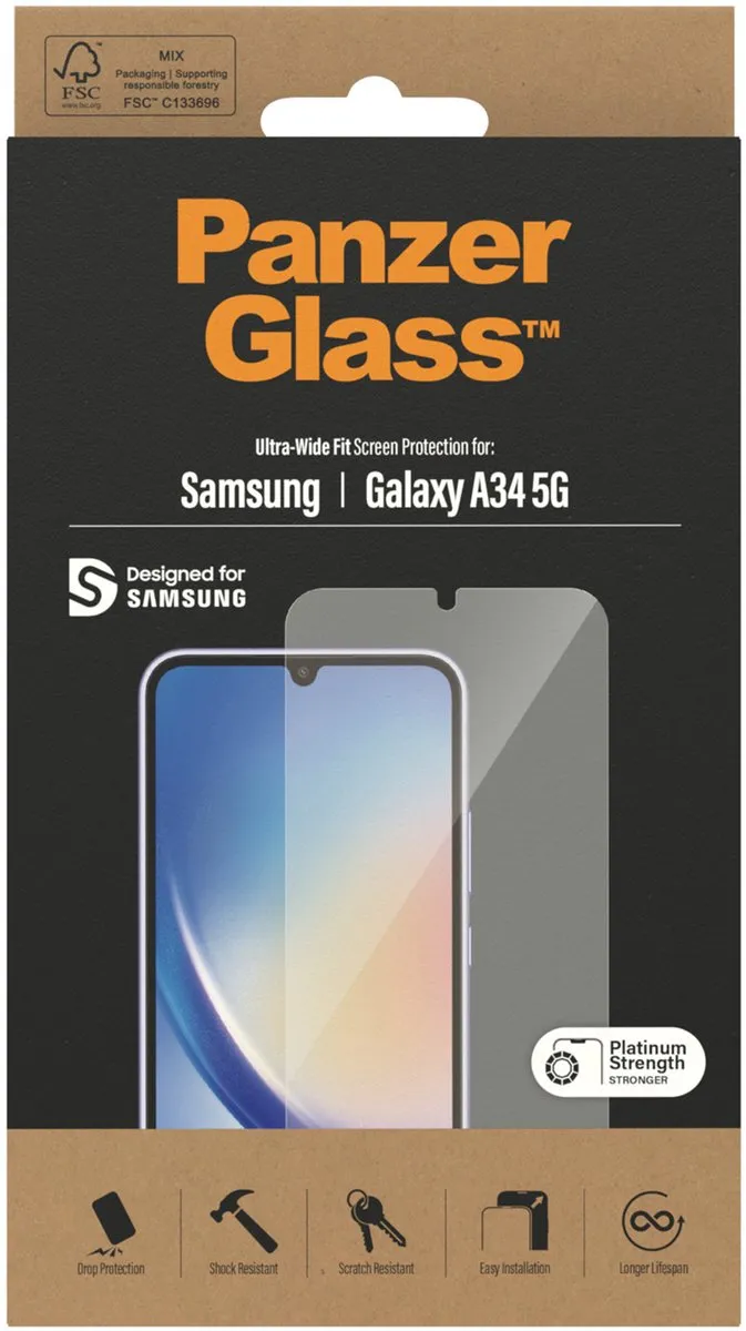 PanzerGlass PZ-7327 Screenprotector Samsung Galaxy A34