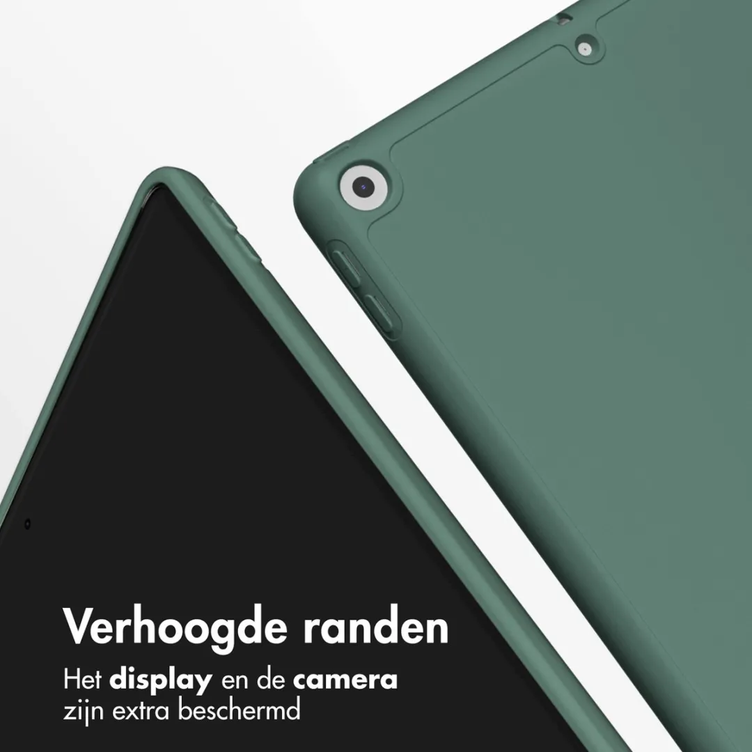 Accezz Tablethoes SH00071320 - Apple iPad 5/6 9.7" - Donkergroen