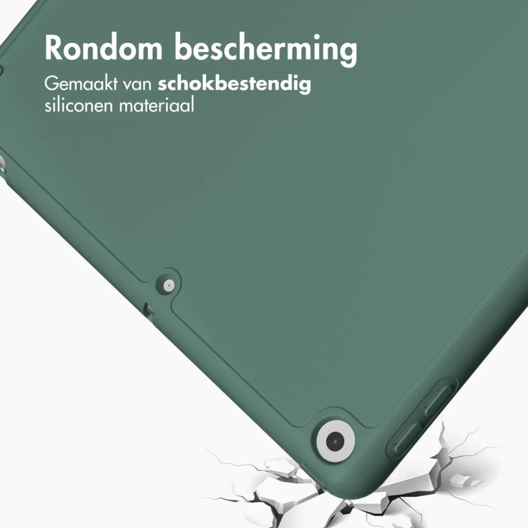 Accezz Tablethoes SH00071320 - Apple iPad 5/6 9.7" - Donkergroen