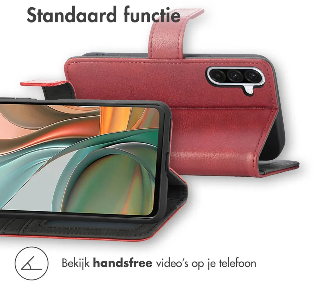 Imoshion Hoesje Samsung Galaxy A36 - 3 Pasjes Rood