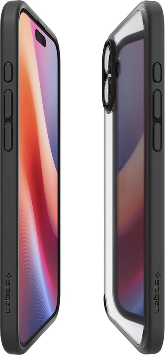 Spigen Ultra Hybrid Backcover ACS08072 - iPhone 16 Plus - Matte Black