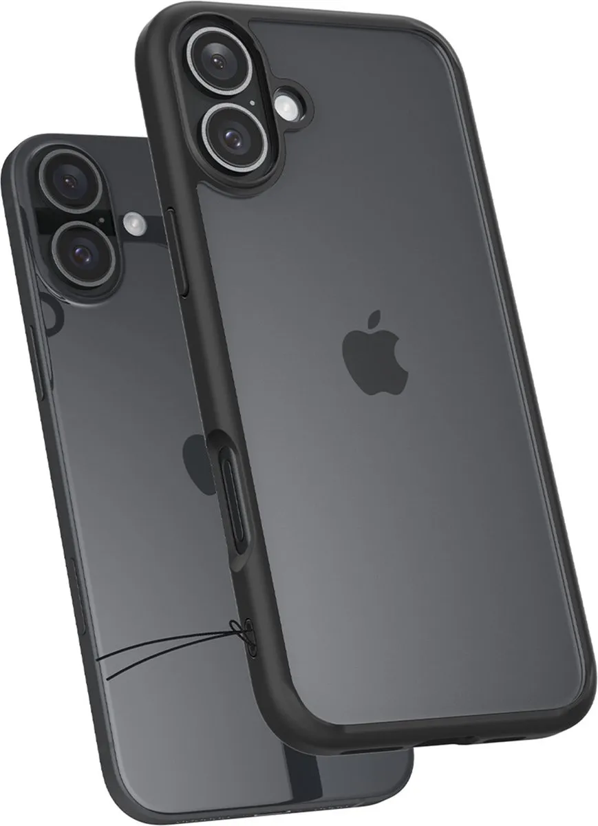 Spigen Ultra Hybrid Backcover ACS08072 - iPhone 16 Plus - Matte Black
