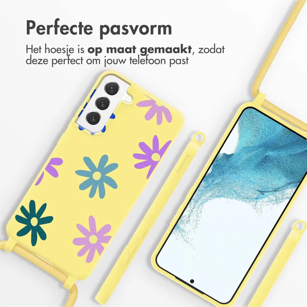 Imoshion Hoesje Samsung Galaxy S22 - Yellow Flower Distance