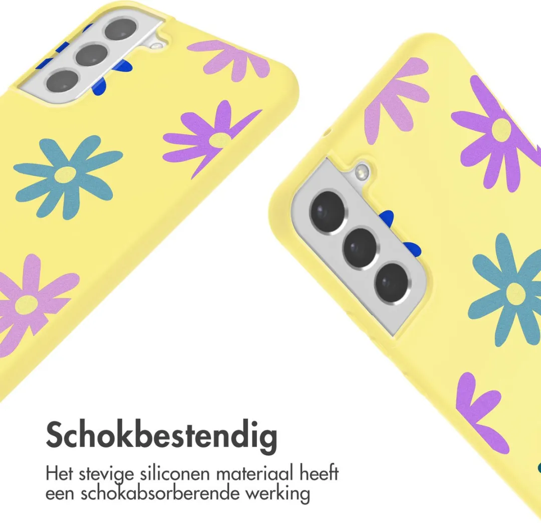 Imoshion Hoesje Samsung Galaxy S22 - Yellow Flower Distance