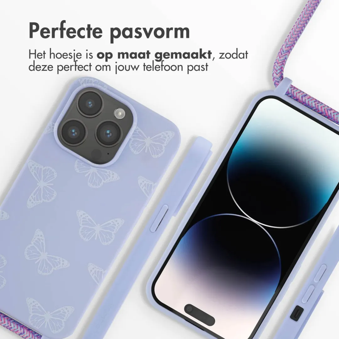 Imoshion Hoesje iPhone 14 Pro Siliconen - Butterfly