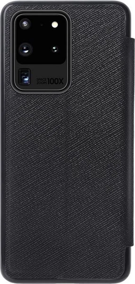 Nillkin Ming PU Leather Book Case Samsung Galaxy S20 Ultra - Zwart - afbeelding 3 van 4