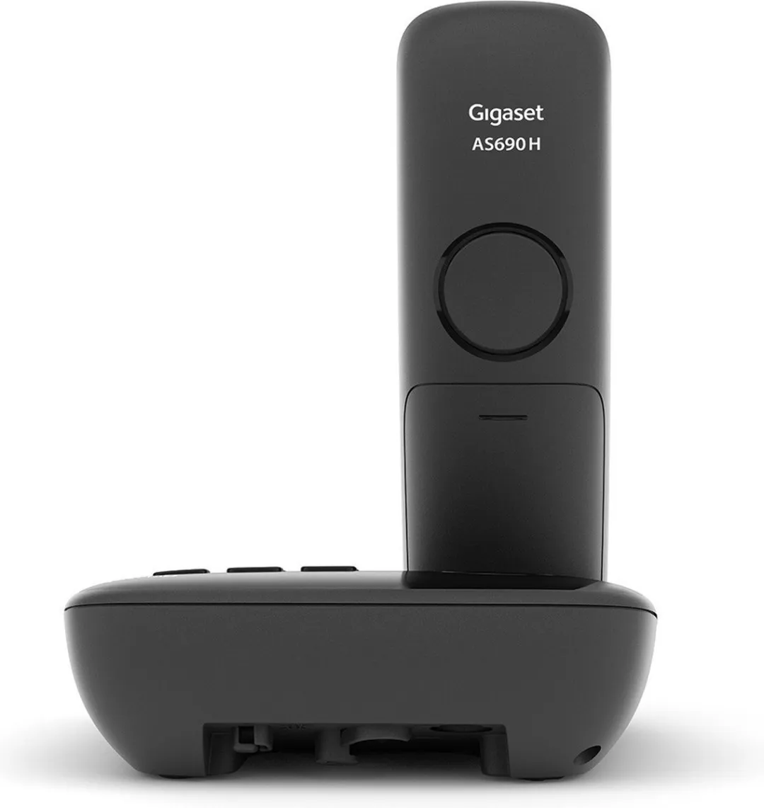 Gigaset AS690A Trio Telefooncentrale - 3 Handsets - Zwart
