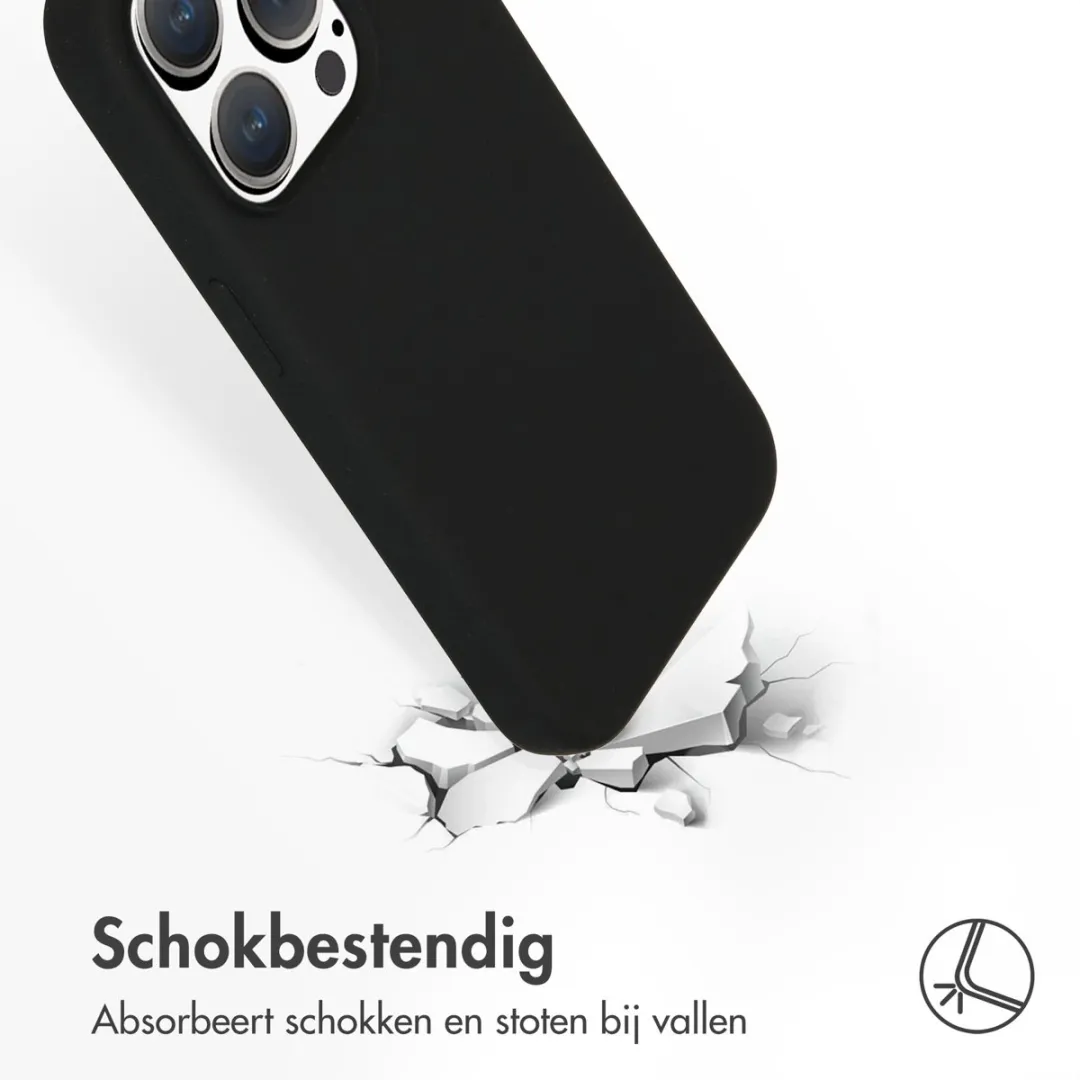 Accezz Hoesje iPhone 15 Pro - Zwart
