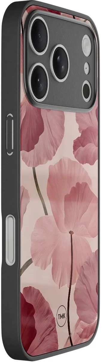 Casevibes iPhone 17 Pro Hoesje - Roze Vintage Blossom