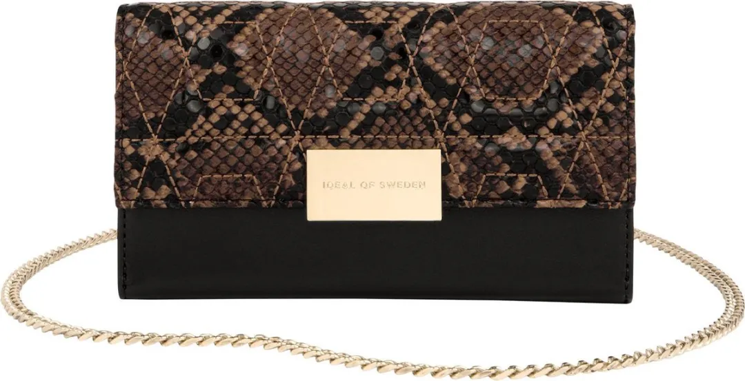 iDeal of Sweden Statement Clutch iPhone 12 Mini Sunset Snake - 2 Pasjes