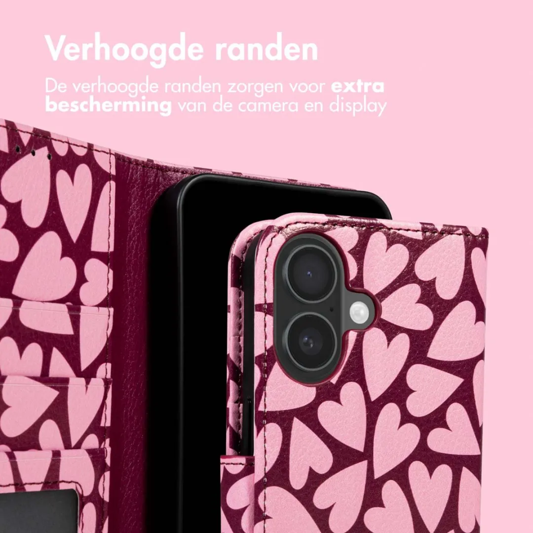 Imoshion Hoesje iPhone 17 - 3 Pasjes - Hearty Blush