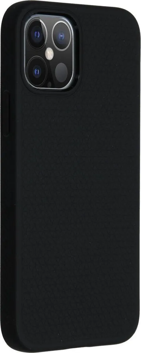 Spigen Liquid Air TPU Hoesje iPhone 12/12 Pro - Zwart
