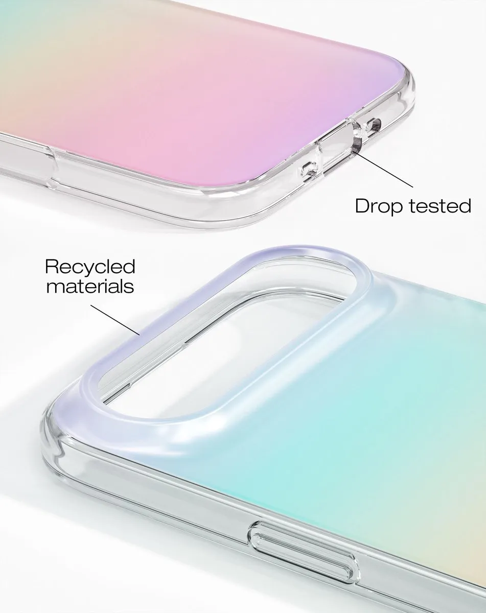 iDeal of Sweden Clear Case iPhone 17 Air - Mid Shimmer