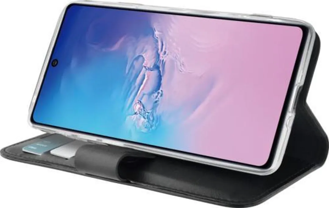 Azuri Samsung Galaxy S10 Lite Walletcase - Zwart - 3 Pasjes