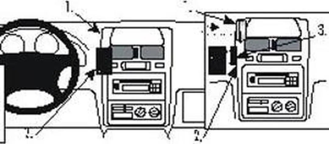 Brodit ProClip 852471 Houder Toyota SportsVan/Picnic 1997-2001