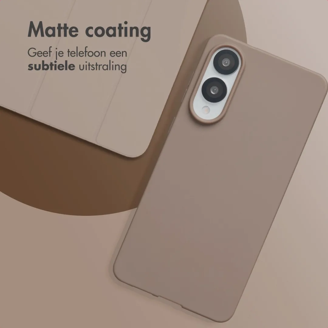 Imoshion Hoesje Samsung Galaxy S25 Edge - Bruin