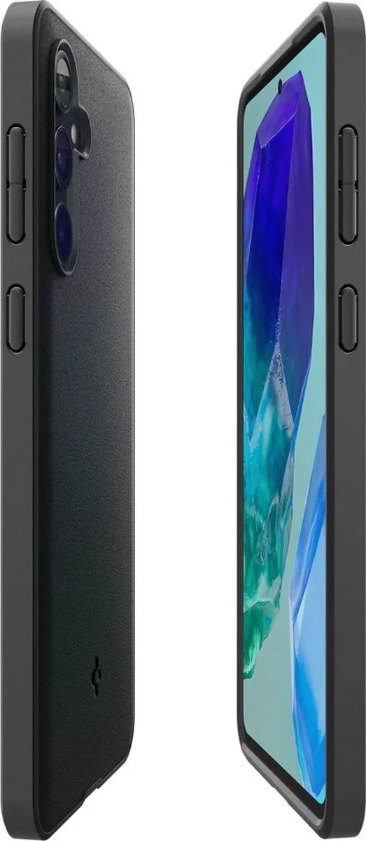 Spigen Essential Zandstralen Galaxy M55 5G Hoes - Mat Zwart - afbeelding 6 van 6