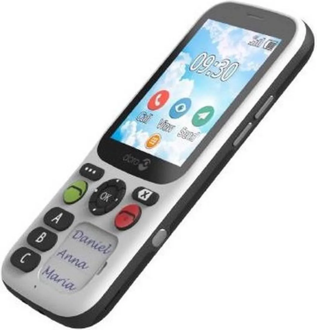 Doro 780X IUP Seniorentelefoon - Wit - afbeelding 5 van 6