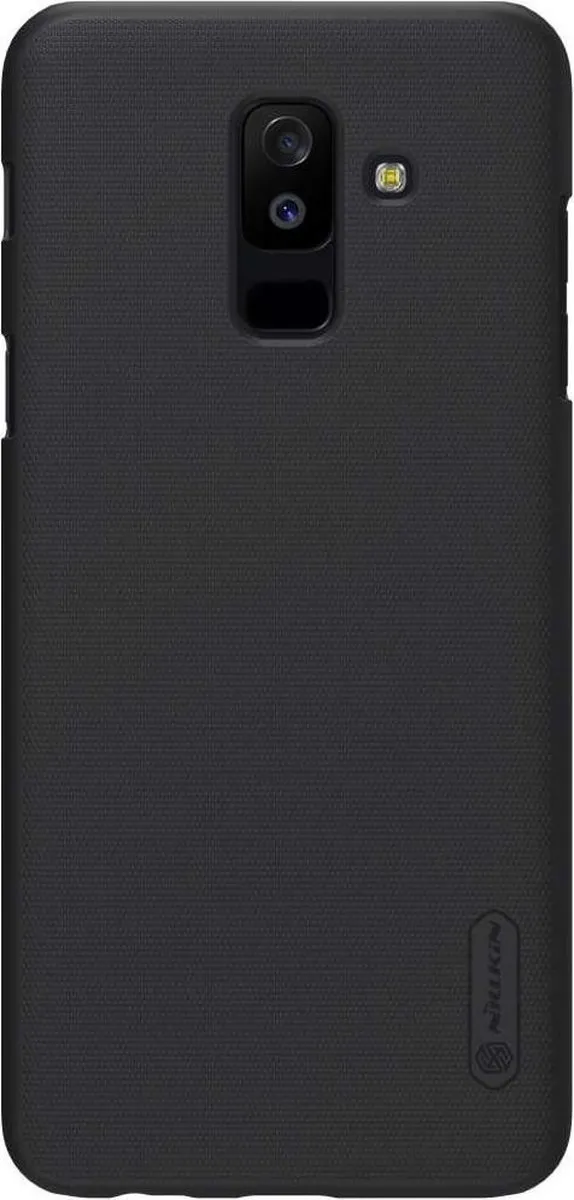 Nillkin Super Frosted Shield Backcover Samsung Galaxy A6+ 2018 - Zwart - afbeelding 2 van 6