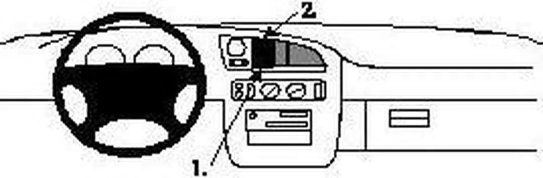 Brodit Proclip Center Mount 852114