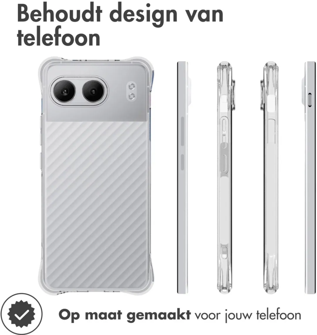 Imoshion Hoesje OnePlus Nord 4 - Transparant
