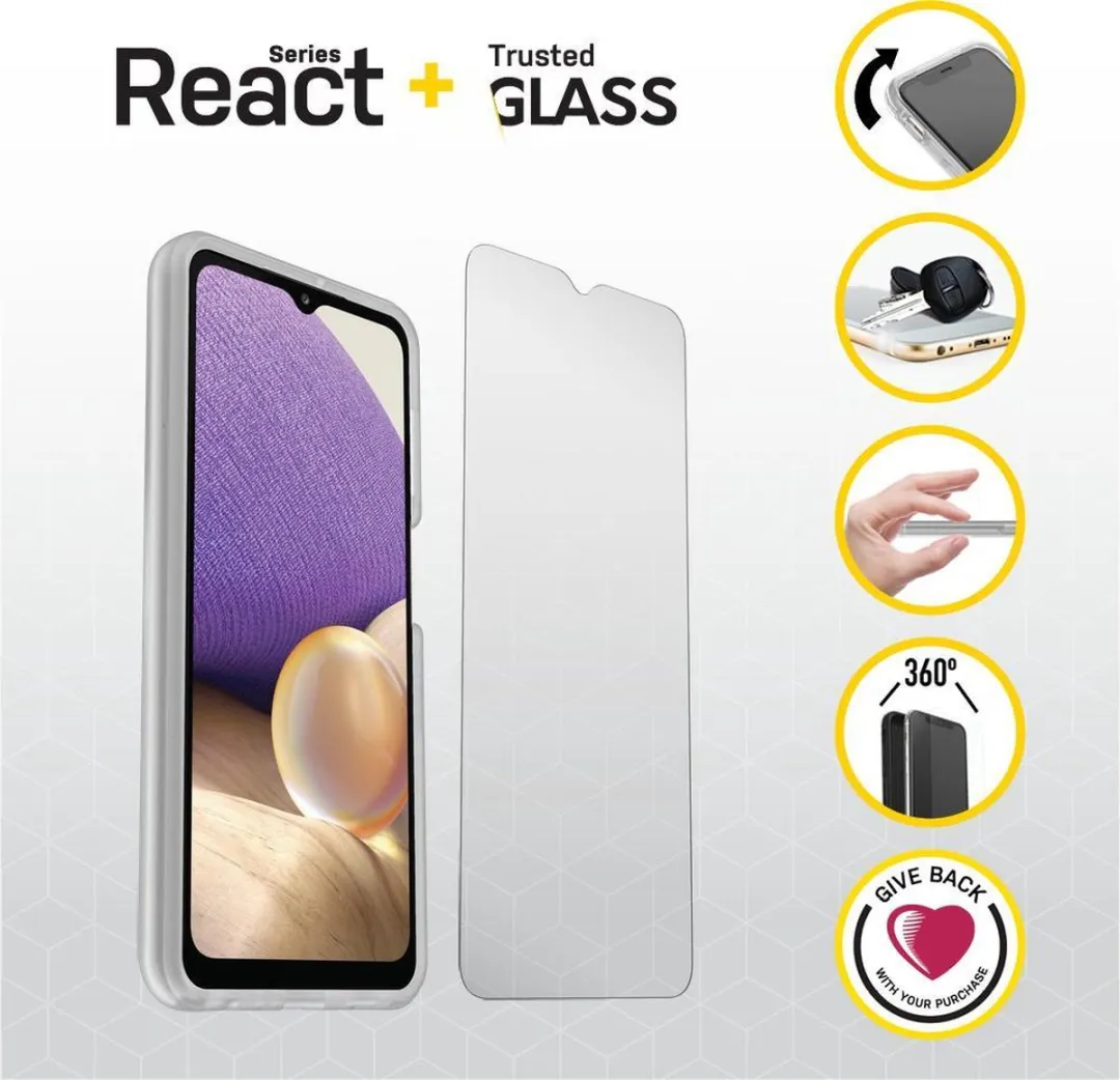 OtterBox React Transparant Hoesje A12 - 78-80351