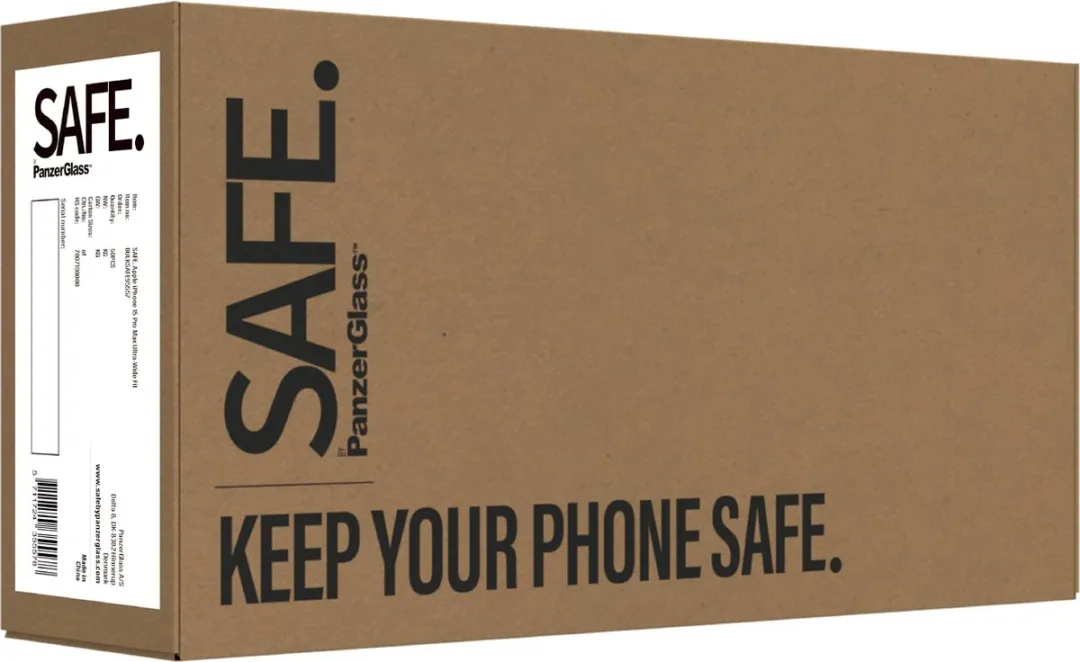 PanzerGlass SAFE. iPhone 15 Pro Max Schermbeschermer - 50 Stuks