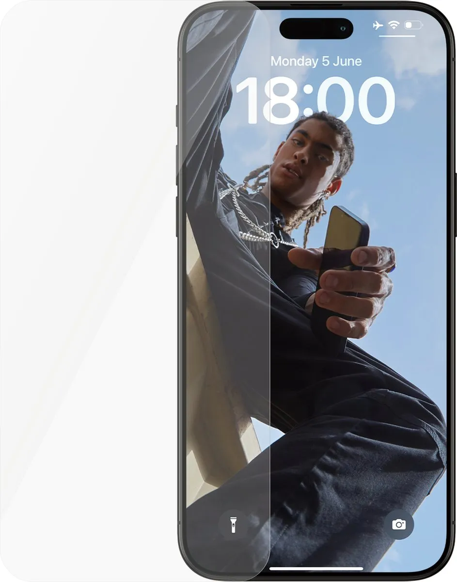PanzerGlass SAFE. iPhone 15 Pro Max Schermbeschermer