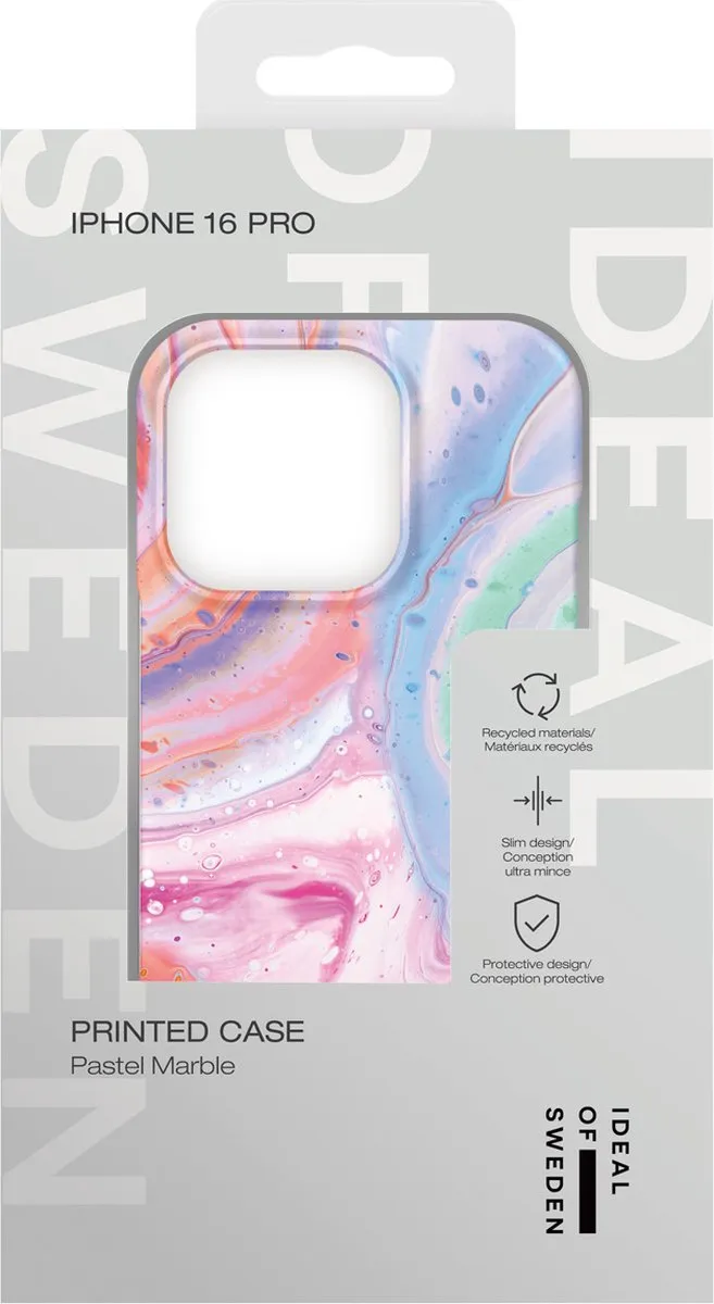 iDeal of Sweden iPhone 16 Pro Backcover Pastel Marble - IDFC-I2461P-511