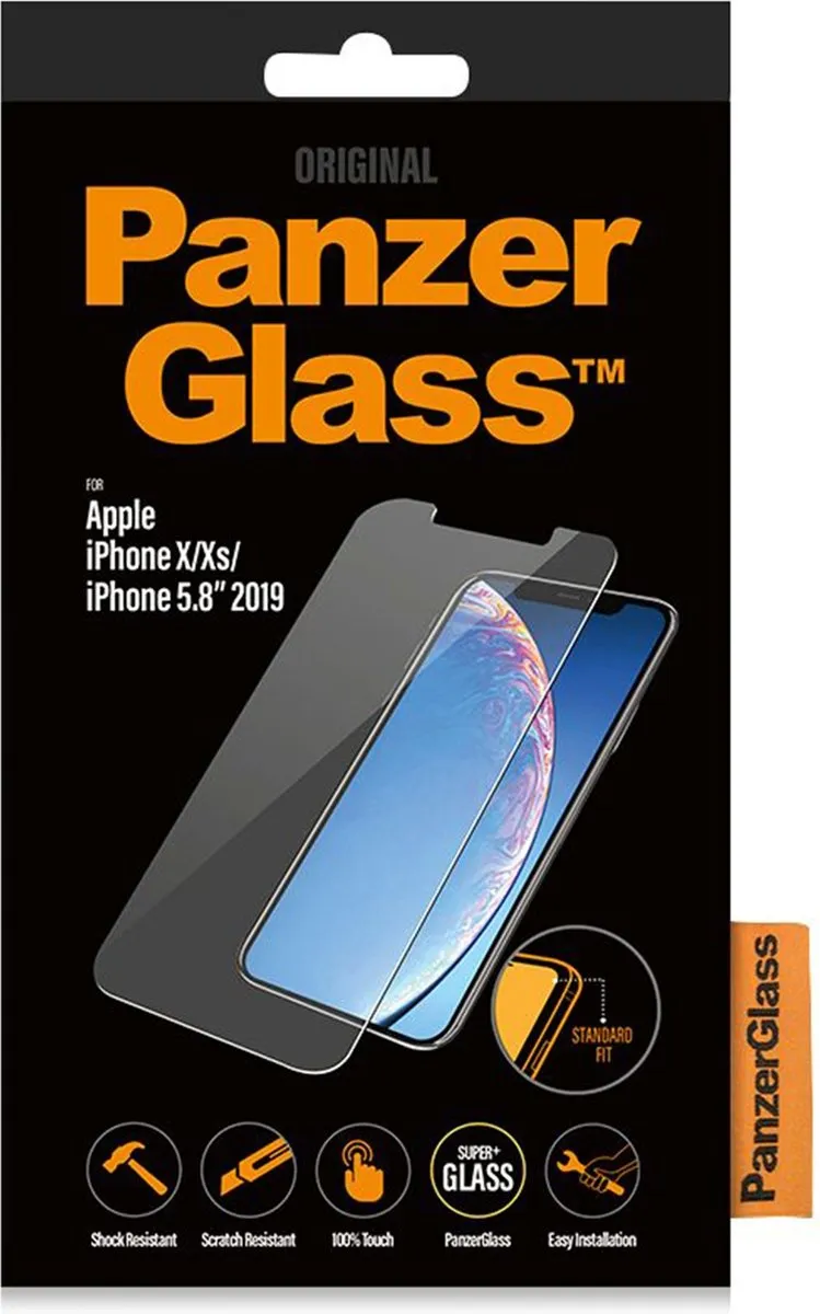 PanzerGlass PZ-2661 Screenprotector iPhone Xs - Glas
