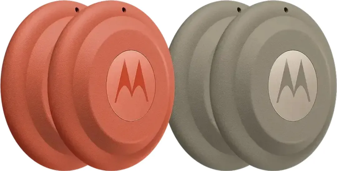 Motorola Moto Tag 2 PG38C08028 - 4 Stuks - Oranje/Bruin
