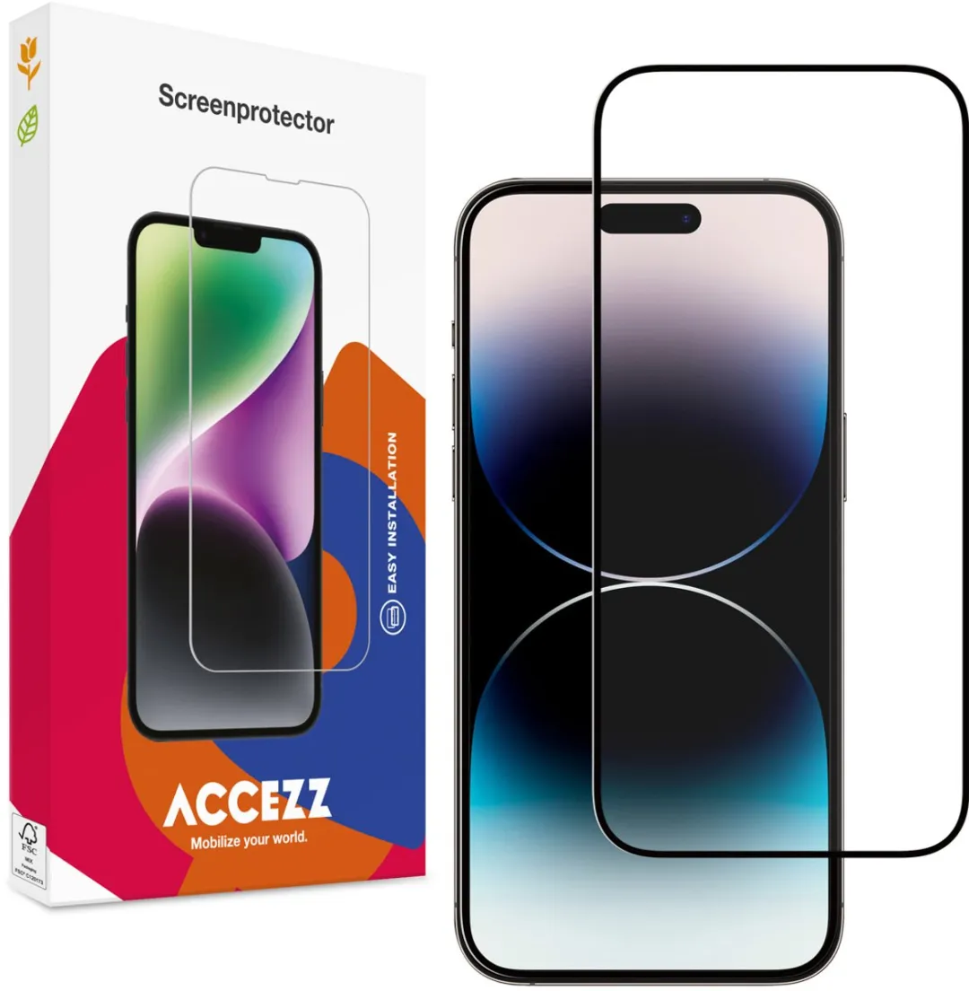 Accezz iPhone 14/15/16 Pro Schermbeschermer