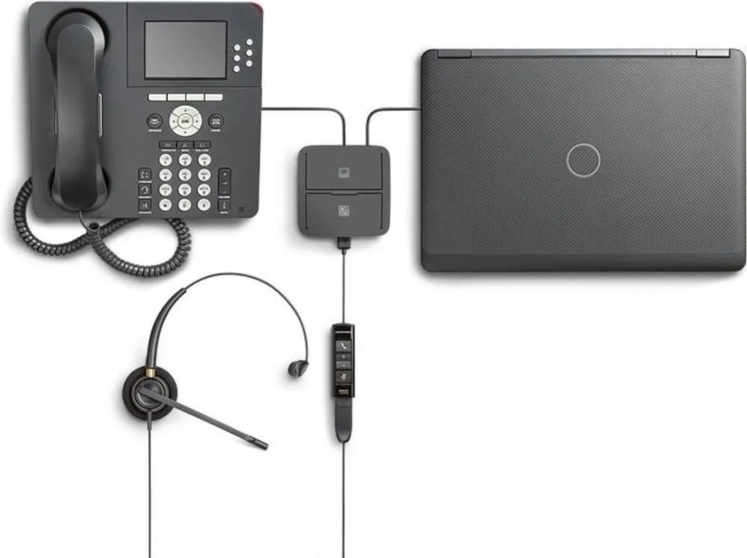 Poly MDA480 QD USB-bedieningsunit - Zwart