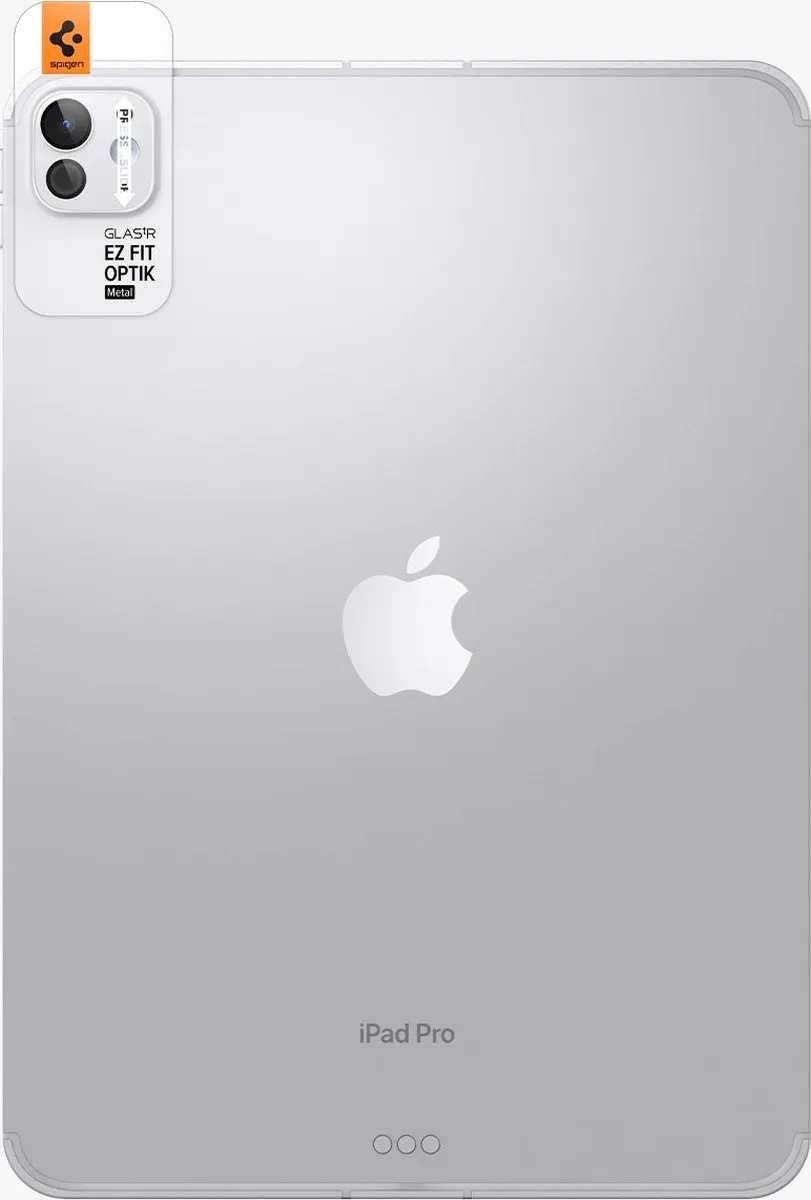 Spigen Glass tR EZ Fit Optik Metal iPad Pro 13/11 2024 - Zilver