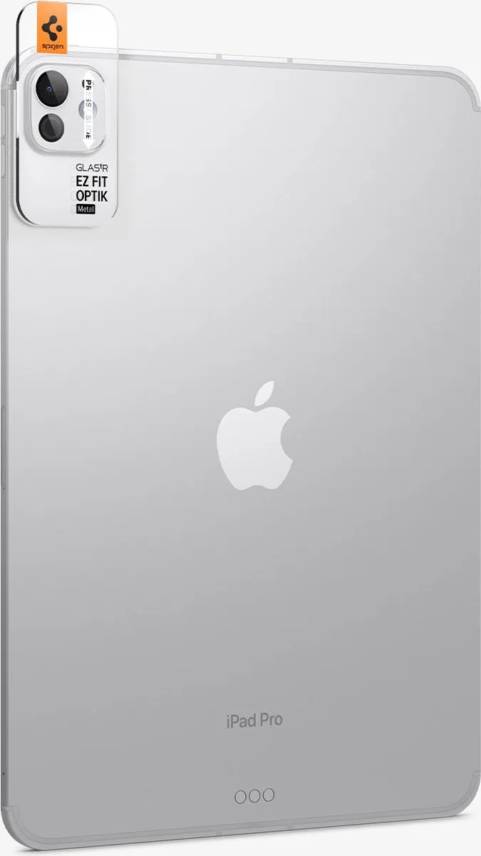 Spigen Glass tR EZ Fit Optik Metal iPad Pro 13/11 2024 - Zilver
