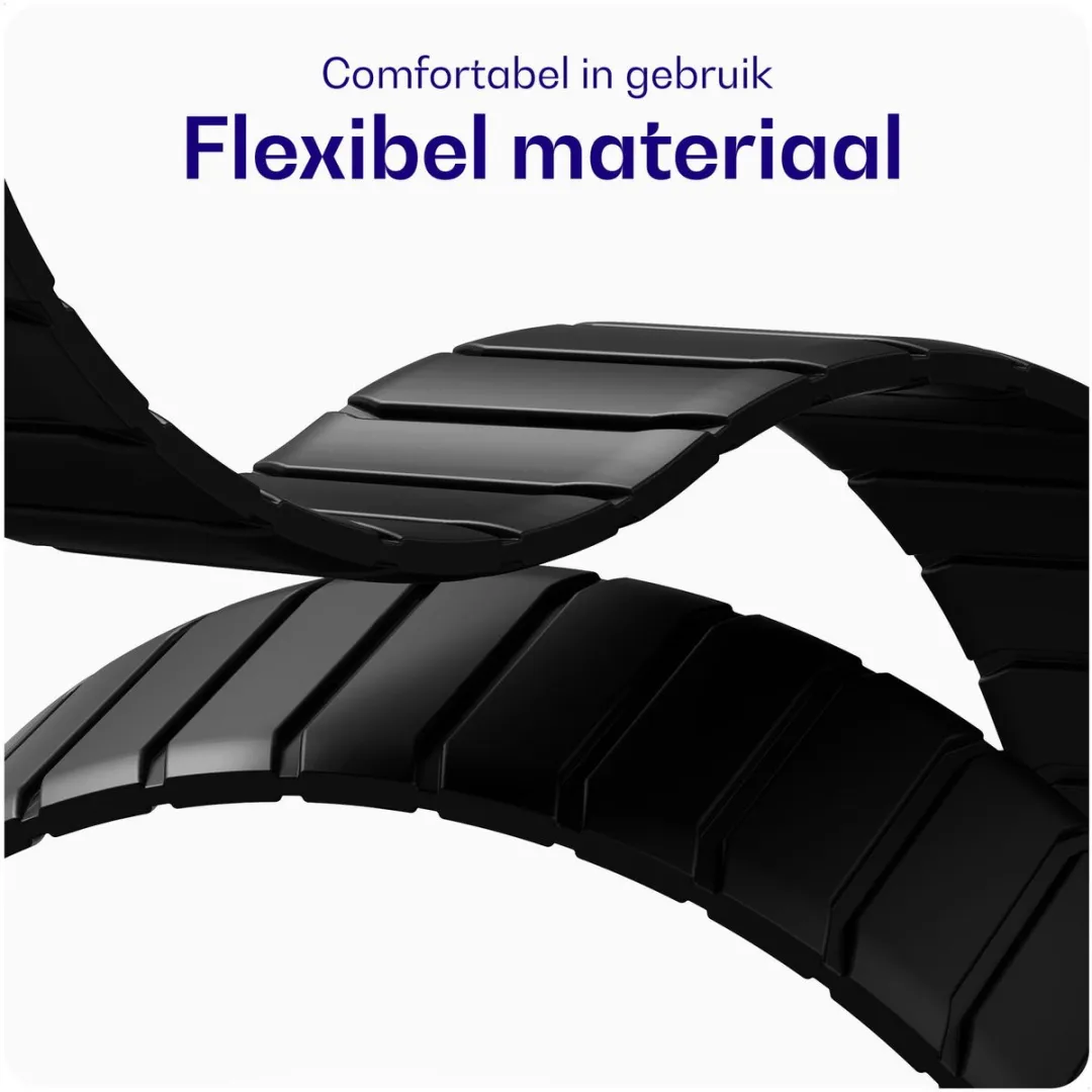 Buddi Fuse Magnetisch Bandje Apple Watch - 38/40/41/42mm - Zwart