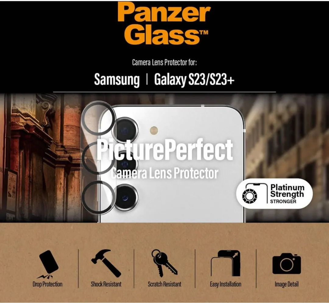 PanzerGlass PicturePerfect Camera Protector S23+ - 1 Stuk - afbeelding 6 van 6