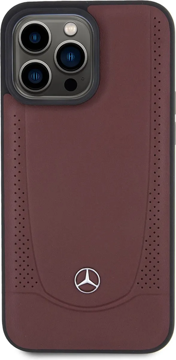 Mercedes-Benz iPhone 15 Pro Backcase - Effen Rood