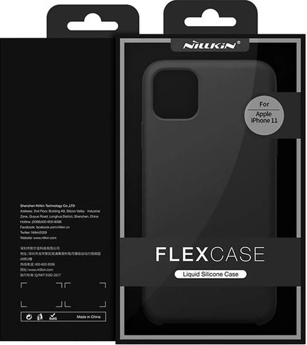 Nillkin Telefoonhoesje iPhone 11 - Zwart