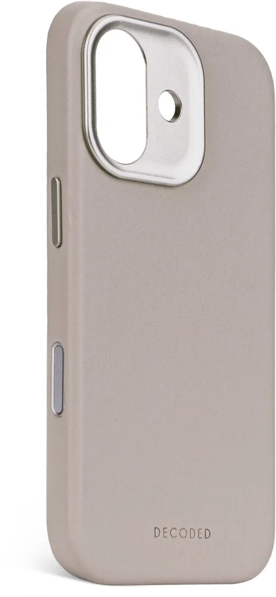 Decoded Leren Hoesje DEC-I17-LCL-BEI - iPhone 17 - Clay Beige