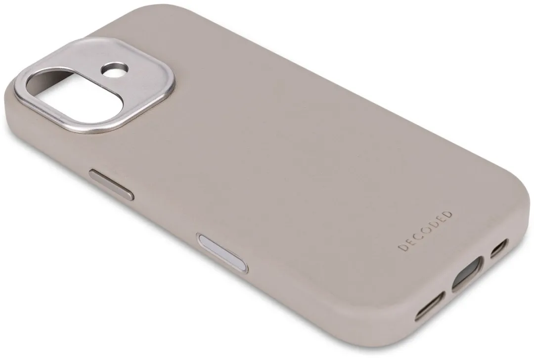 Decoded Leren Hoesje DEC-I17-LCL-BEI - iPhone 17 - Clay Beige