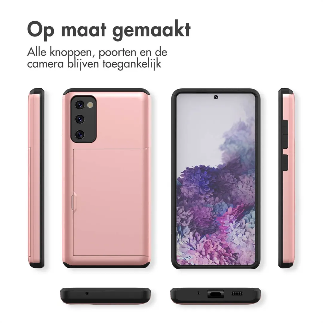 Imoshion Hoesje Samsung Galaxy S20 FE - Rosé Goud - 2 Pasjes - afbeelding 6 van 6