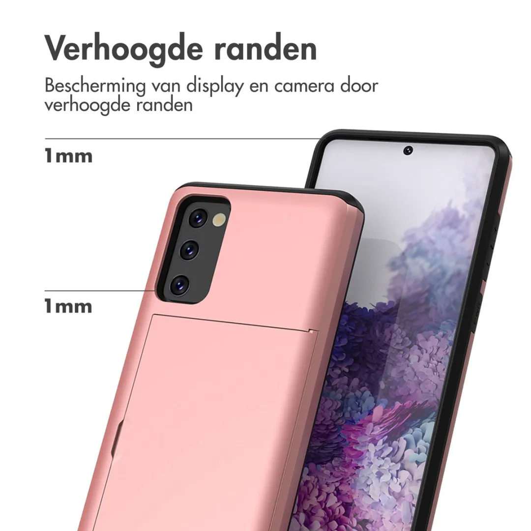 Imoshion Hoesje Samsung Galaxy S20 FE - Rosé Goud - 2 Pasjes