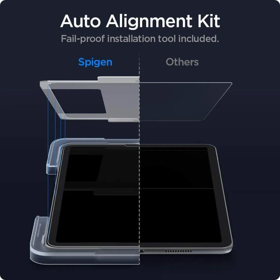 Spigen Glass+Frame AGL02065 Schermbeschermer - iPad Air/Pro 10.9" - Transparant