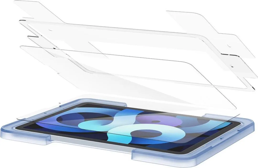 Spigen Glass+Frame AGL02065 Schermbeschermer - iPad Air/Pro 10.9" - Transparant - afbeelding 6 van 6